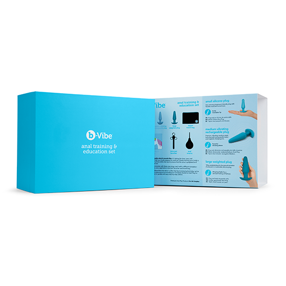 B-vibe anal training and education kit set