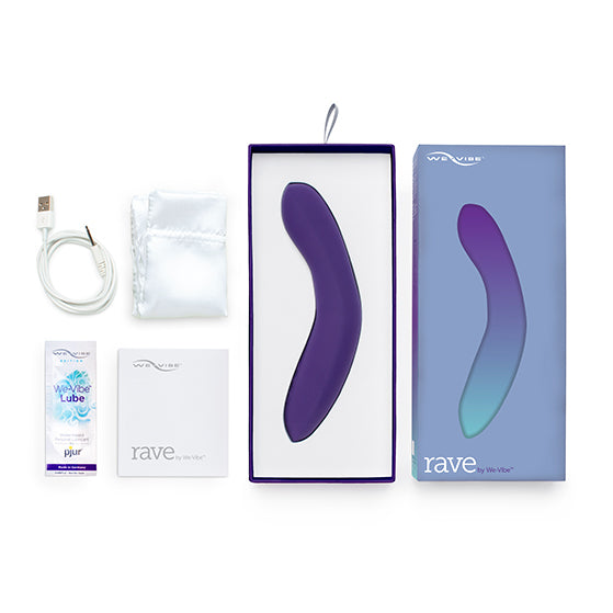 We-vibe rave purple unque designed vibrator