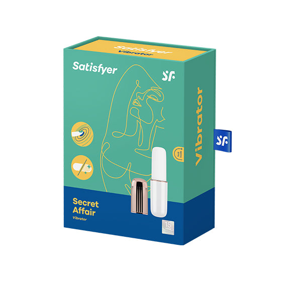 Satisfyer Secret Affair Vibrator – Gold & White