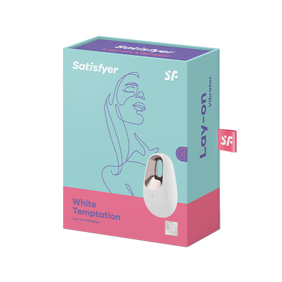 Satisfyer Temptation Layon Vibrator White Satisfyer Temptation Layon Vibrator White