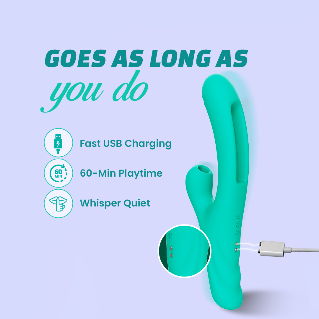 Mschief Storm Vibrator: USB Charging, 60Mns Playtime & Whisper Quiet