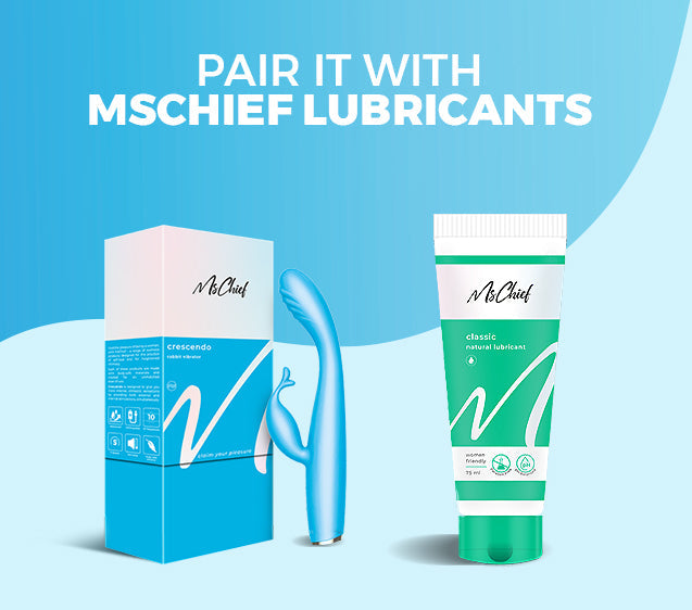 Mschief Crescendo - Rabbit Vibrator with Lubes