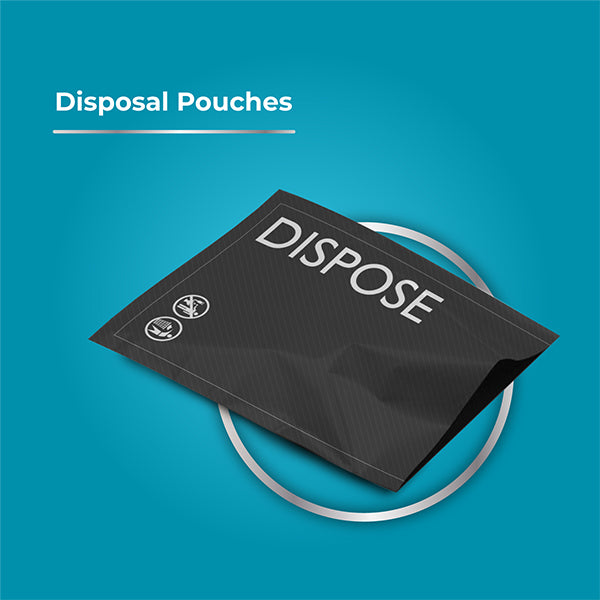 Cool Mint Condoms with disposal pouches