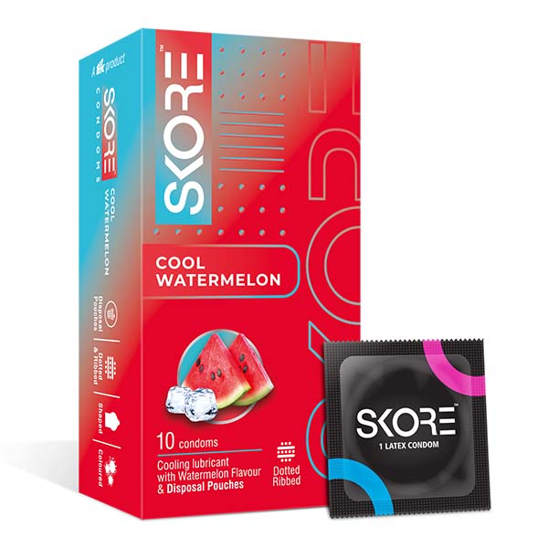 Skore Cool Watermelon Condoms Skore Cool Watermelon Condoms