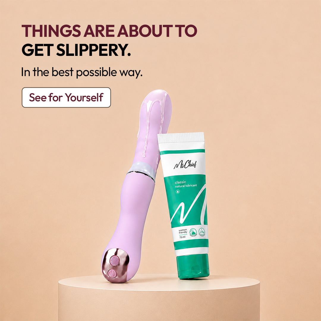 MsChief Crescendo Pro Rabbit Vibrator with Lube MsChief Crescendo Pro Rabbit Vibrator with Lube