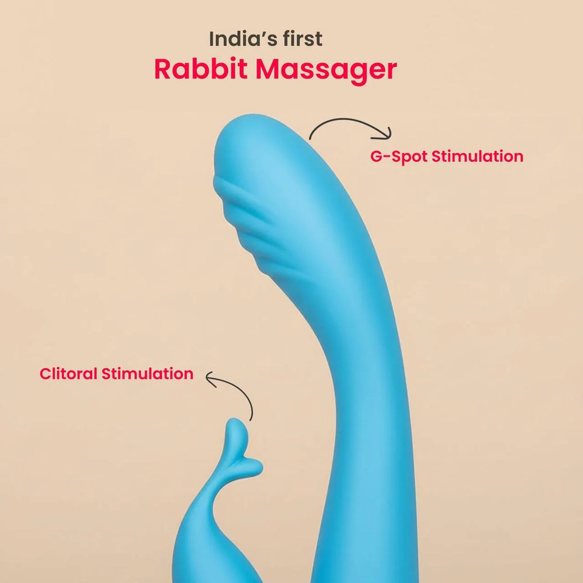Mschief Crescendo Rabbit Vibrator - C-spot & G-spot Stimulator Mschief Crescendo Rabbit Vibrator - C-spot & G-spot Stimulator