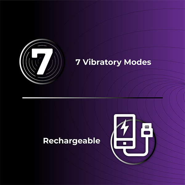Skore vybes - Rechargeable 7 modes vibrating ring Skore vybes - Rechargeable 7 modes vibrating ring