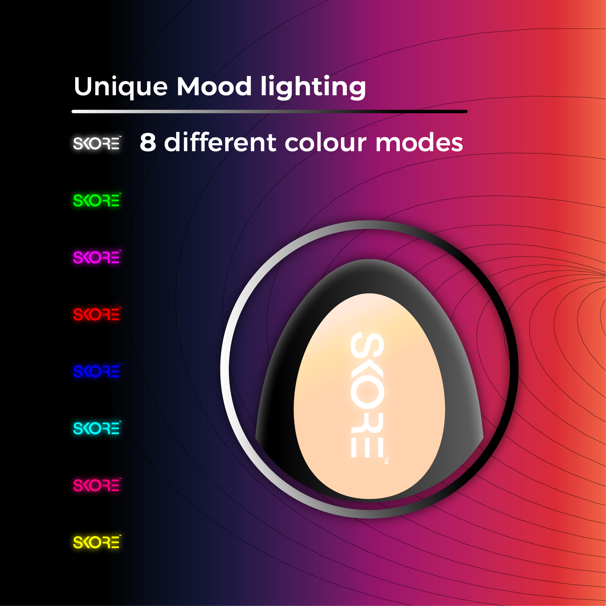 Buy skore buzz vibrating ring with remote 8 vibration Modes