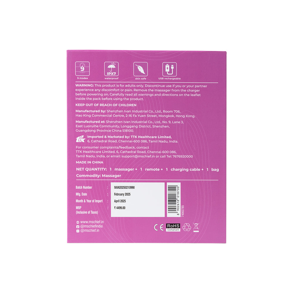 Mschief Rock and Roll Box back side