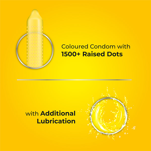Skore Banana Flavored Condom Features Skore Banana Flavored Condom Features