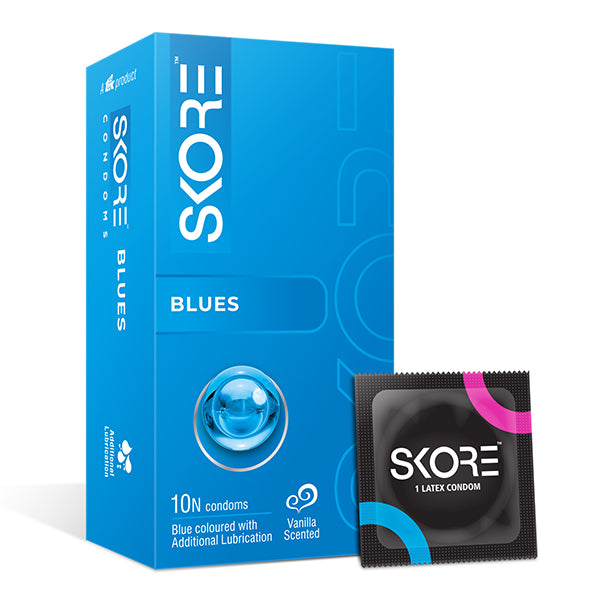 Skore Blues Condom