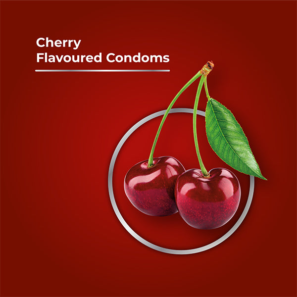 Skore Best Cherry Flavoured Condom