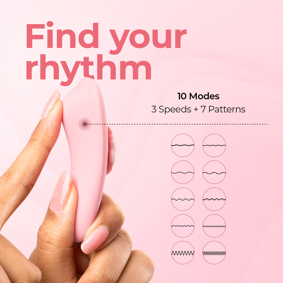 Mschief Anywear with 10 modes, 3 Speeds and 7 patterns