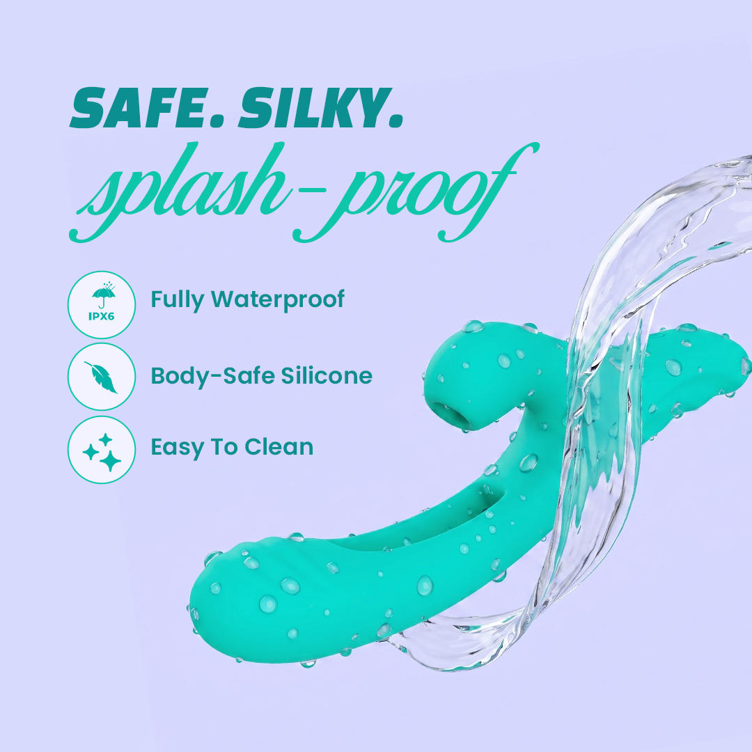 MsChief Storm Massager: Waterproof, Bosy-Safe Silicone, Easy to Clean