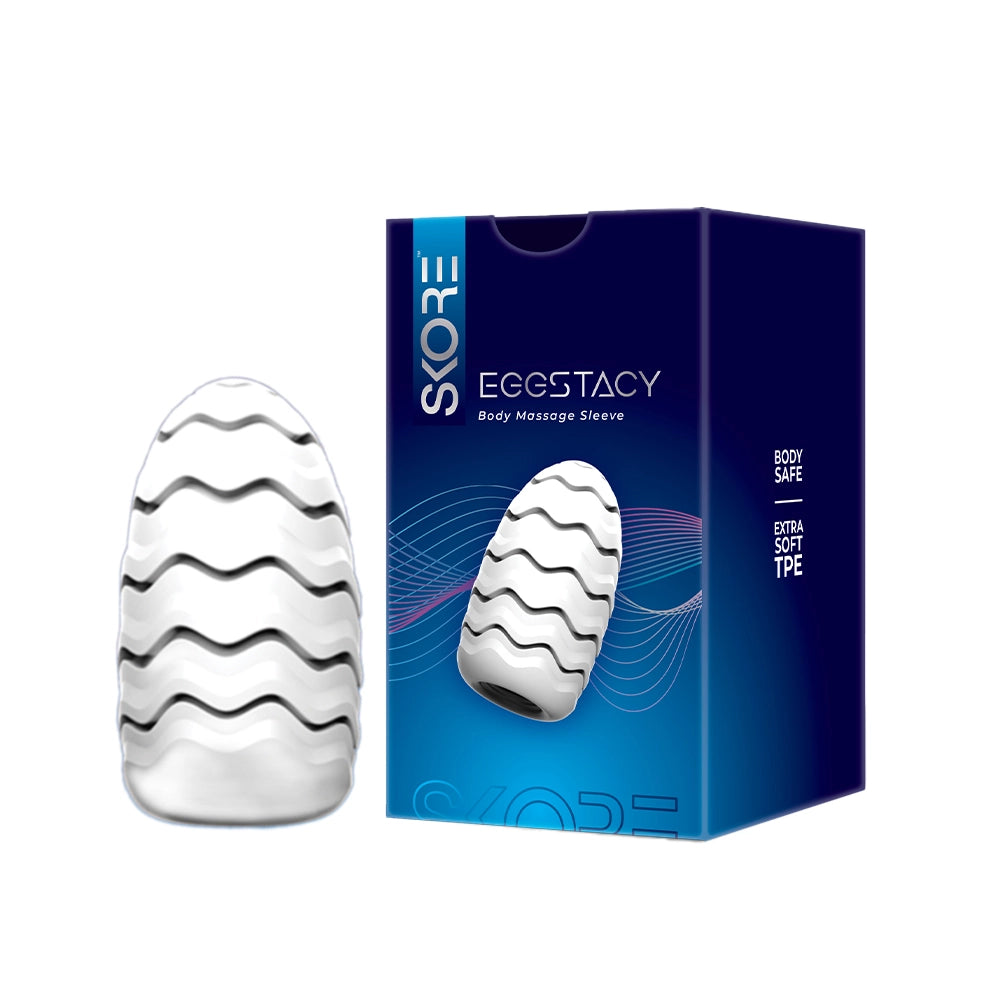 Skore Eggstacy Non-Powered Massage Sleeve Skore Eggstacy Non-Powered Massage Sleeve