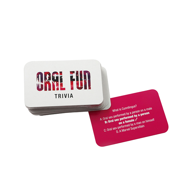 Oral Fun Trivia Card Games