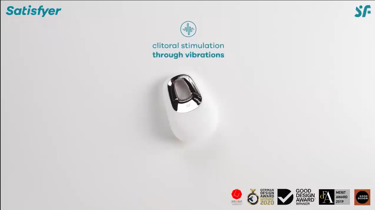 Temptation Layon Clitoral Vibrator White Temptation Layon Clitoral Vibrator White
