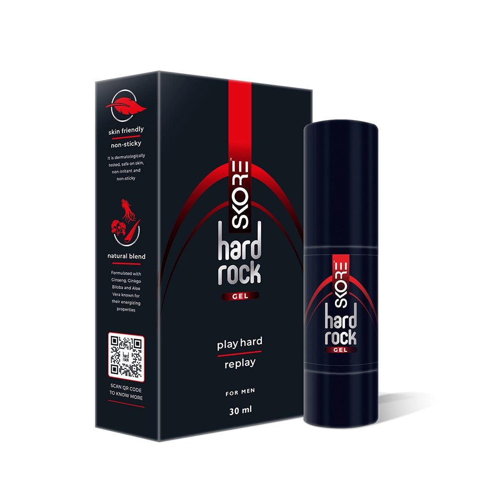 Skore Hardrock Gel Hardness Gel for Men | Natural lubricant for Men Skore Hardrock Gel Hardness Gel for Men | Natural lubricant for Men