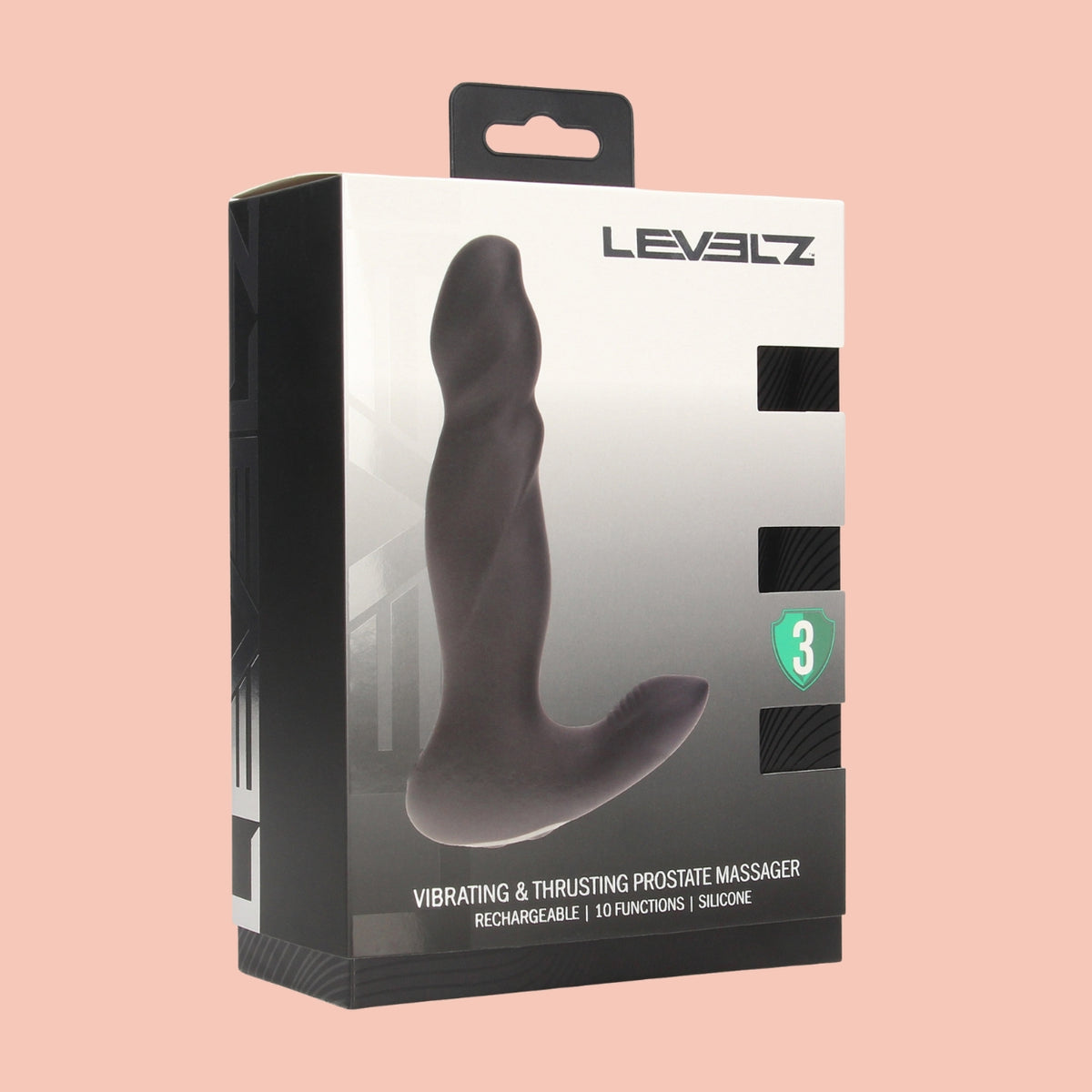  levelz vibrtaing thrusting prostate massager