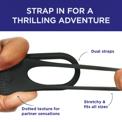 Skore Thrills - Dual Strap Ring Massager