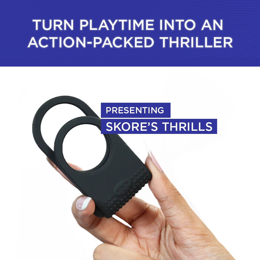 Skore Thrills - Dual Strap Ring Massager