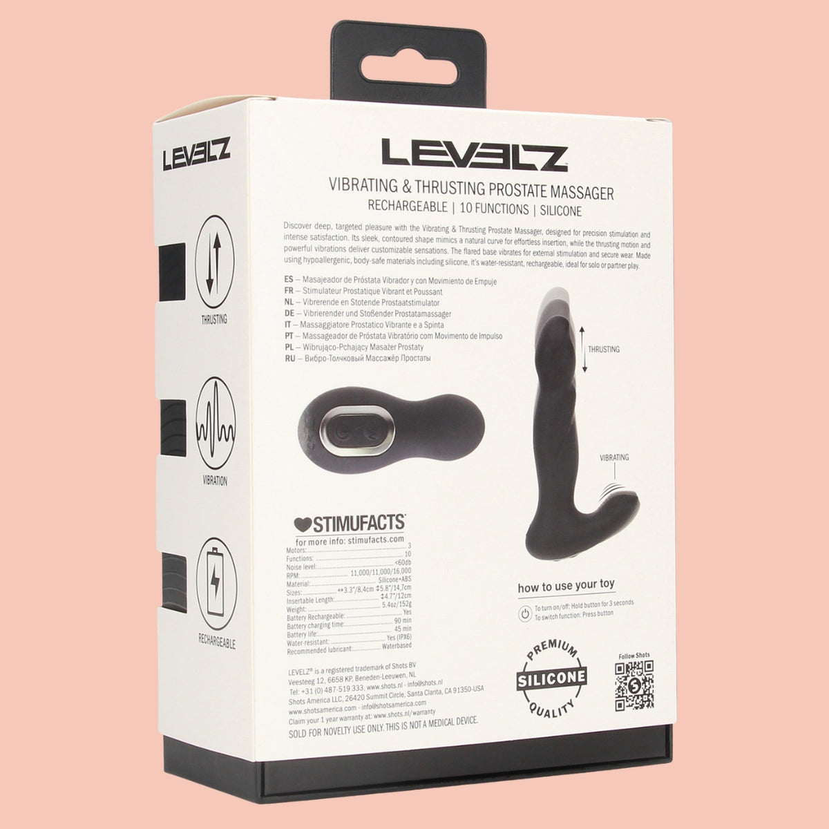 Levelz Thrusting Massager