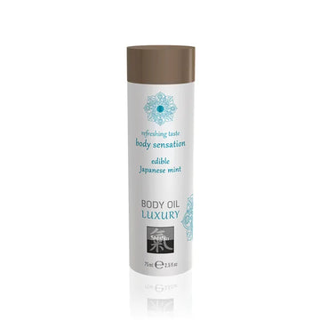 Shiatsu Luxury Edible Body Oil (Japanese Mint) 
