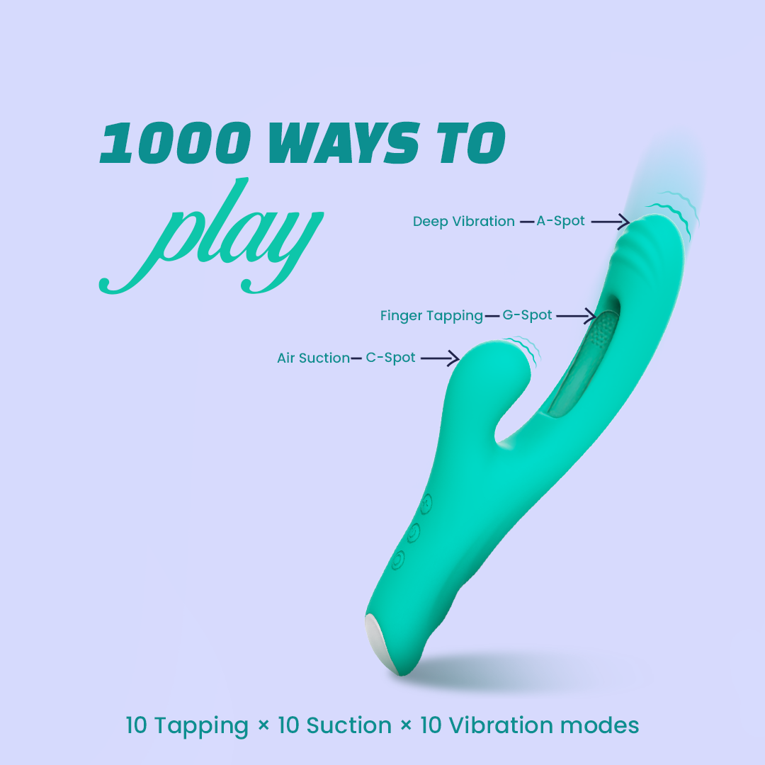 Mschief Storm Features: 10 Tapping, 10 Suctions and 10 Vibration Modes
