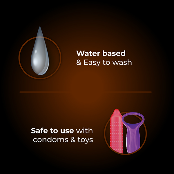 Skore lube is waterd based and easy to use