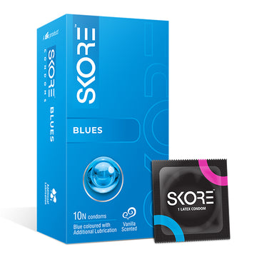 Skore Blues Condom