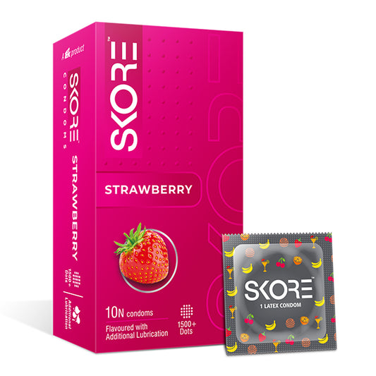 Skore Strawberry Condoms