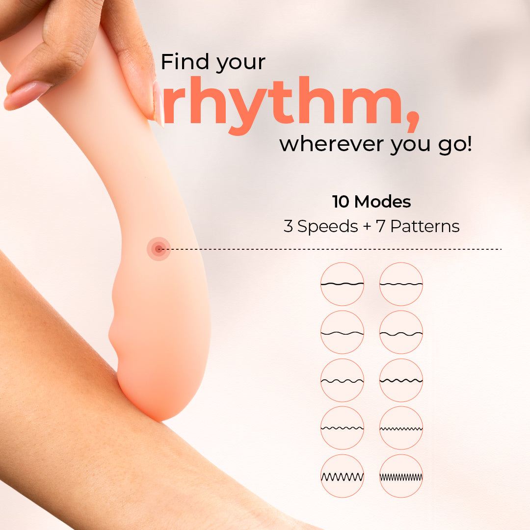 Mschief minim 10 modes massager for her
