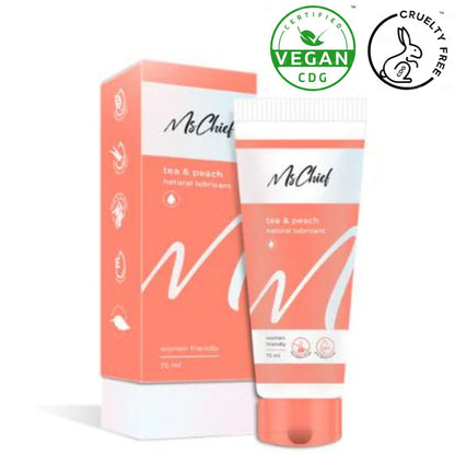 Mschief Natural Lubricant Tea & Peach