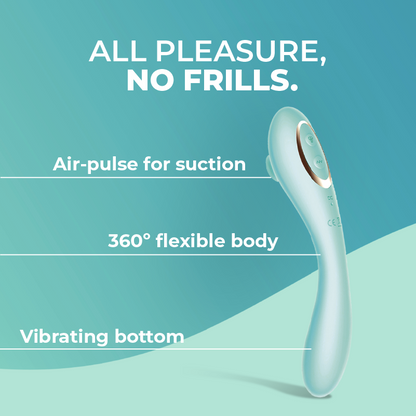 Virtuoso-Vibrator with Air-pulse Stimulator