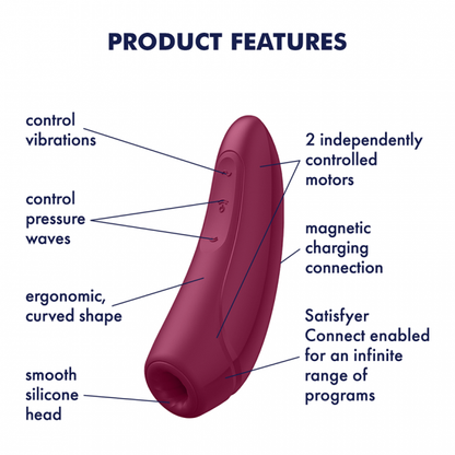 Curvy 1+ Air Pulse Stimulator Vibration