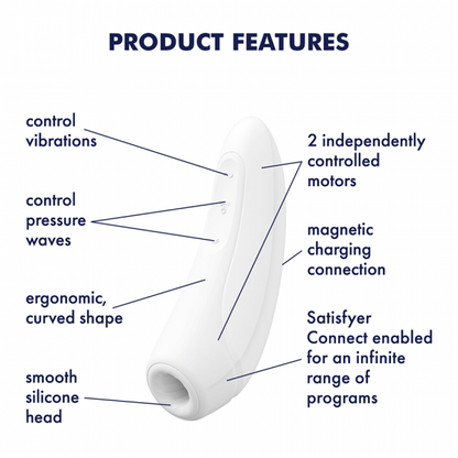 Curvy 1+ Air Pulse Stimulator Vibration