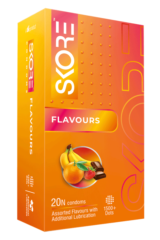 🎁 Skore Flavours (20 Nos) (100% off)