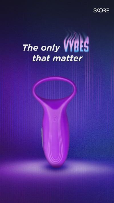 skore vybes rechargeable vibrating ring