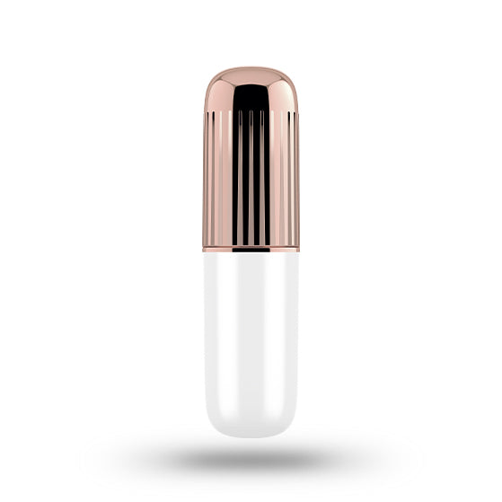 Secret Affair Lipstick Vibrator – Gold & White