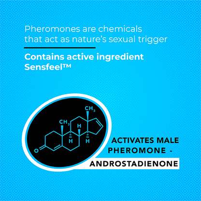 Skore Eros Spray activates male pheromone