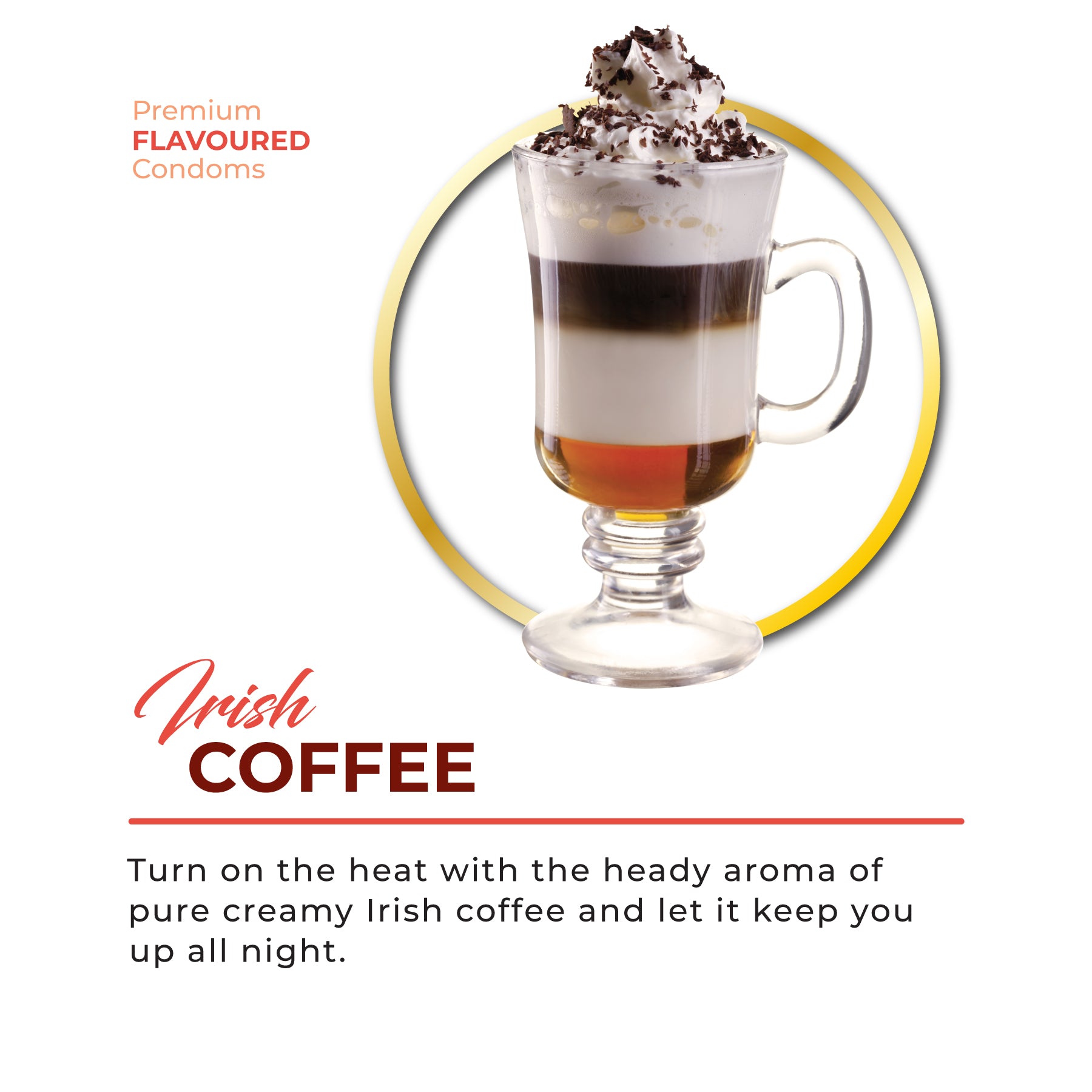 Skore Premium irish coffee flavoured condoms Online