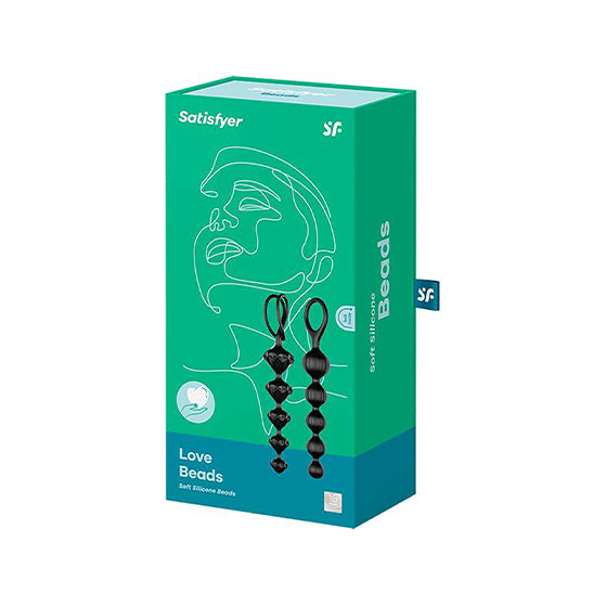 Soft Silicone Love Anal Beads 