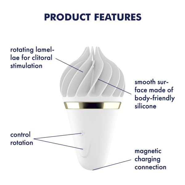 Satisfyer Sweet Treat Spinnator Features